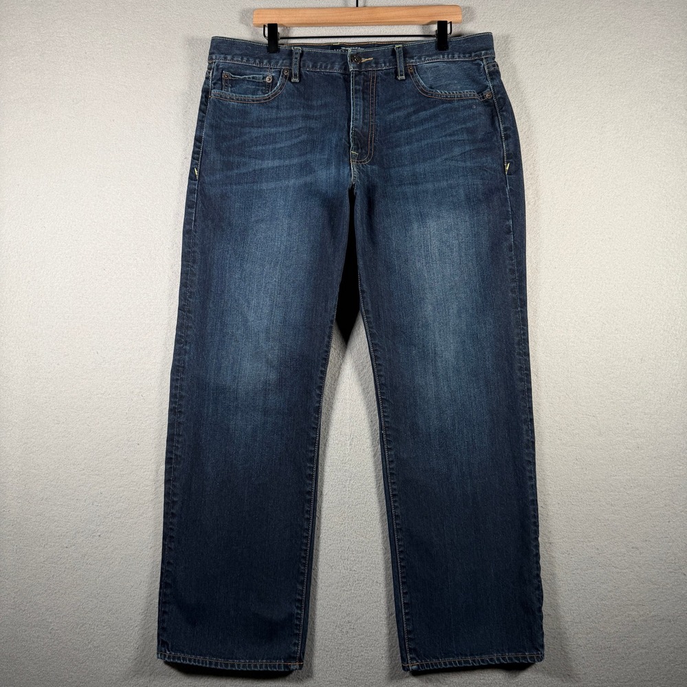 Lucky Brand 361 Vintage Straight Mens Jeans Dark Wash 36x30 7M11373 Blue Denim